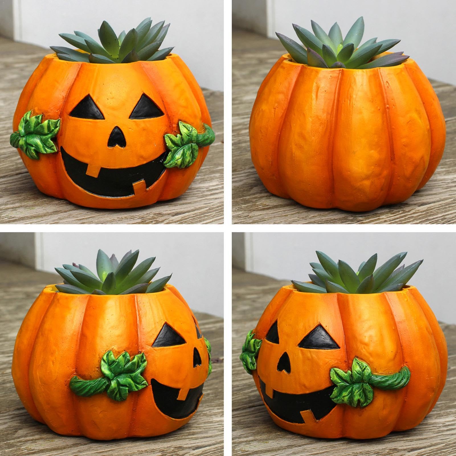 Amazon.co.jp: カボチャ植木鉢、カボチャ多肉植物ポット,ハロウィン